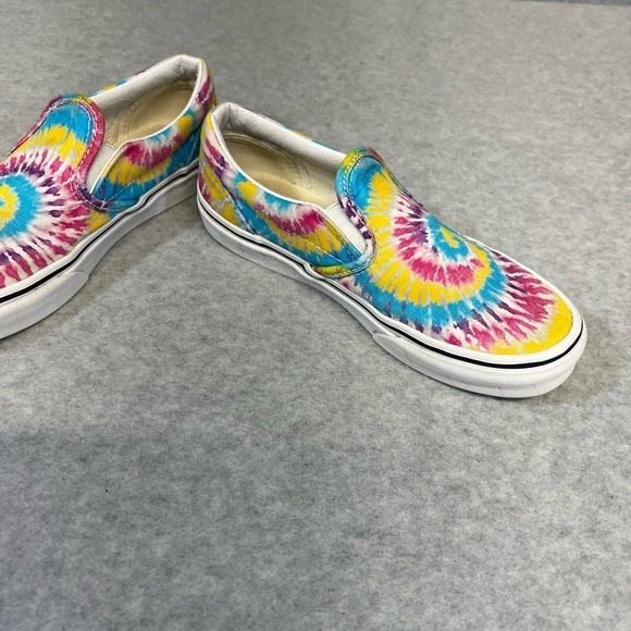 Vans Tie Dye Slip On Sneaker Kids 2.5 EU 33 - Picture 2 of 6